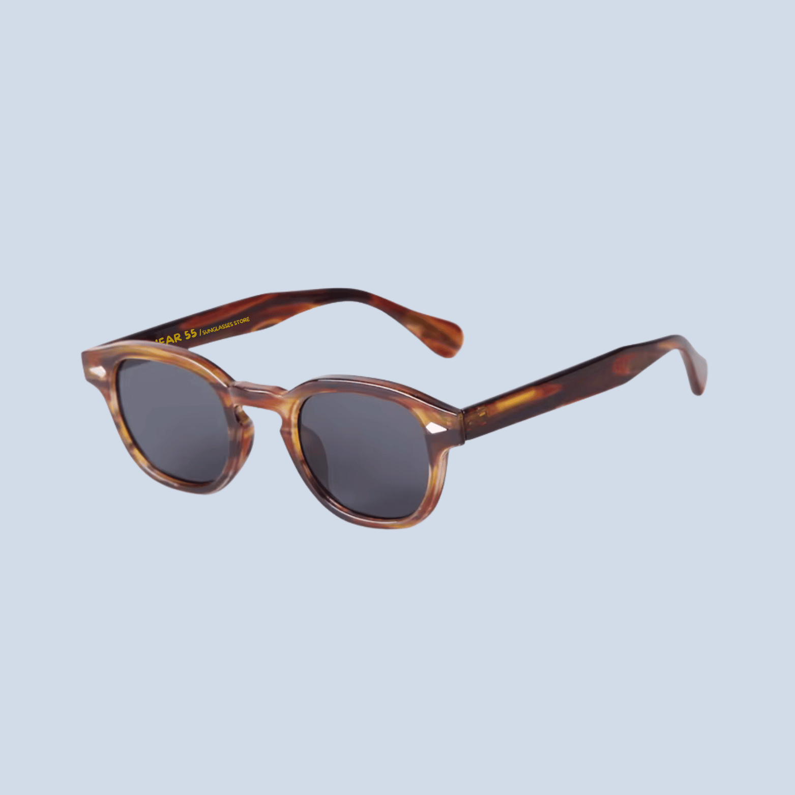 Lunettes de soleil tendance - verres teintés - protection UV - style old money
