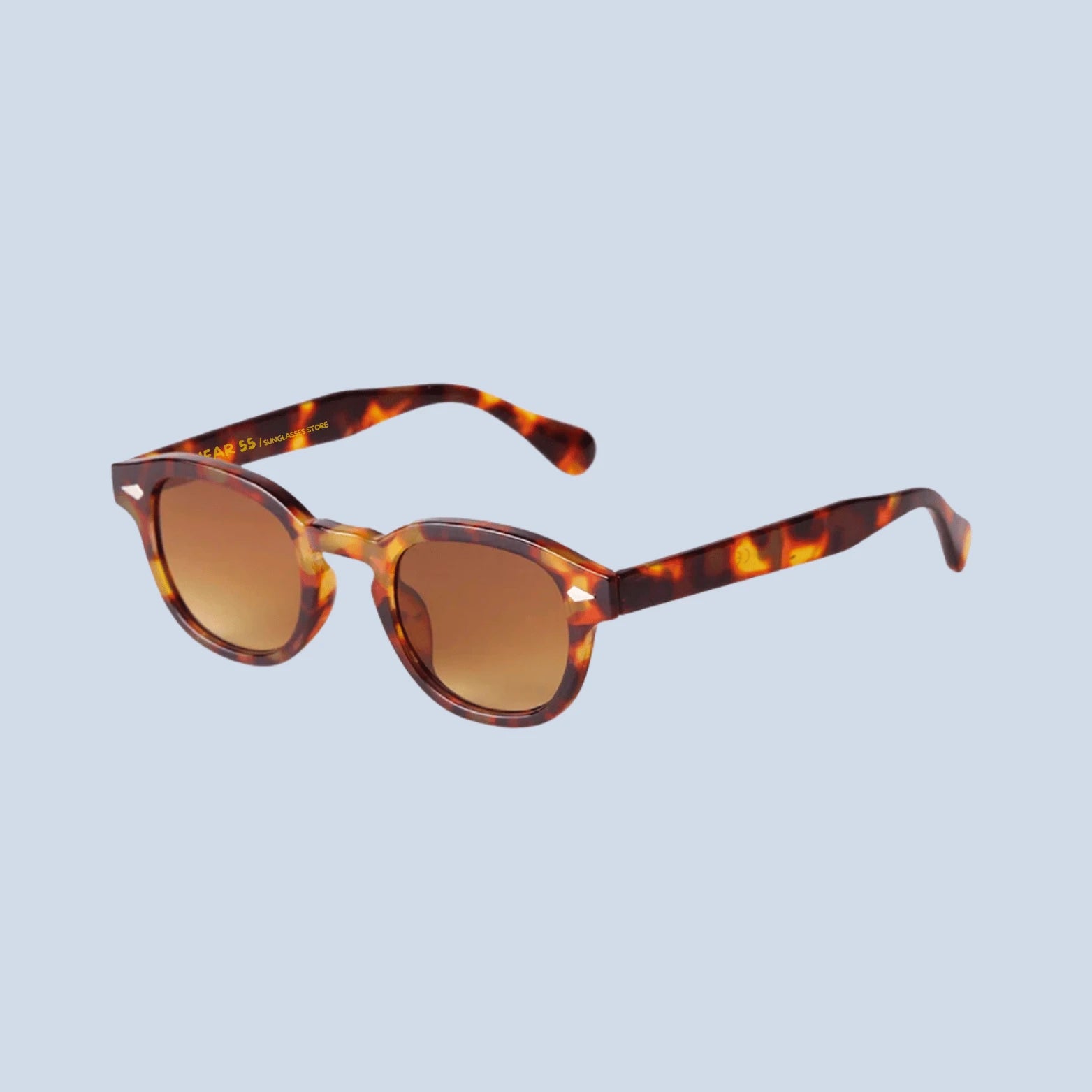 Lunettes de soleil tendance - verres teintés - protection UV - style old money