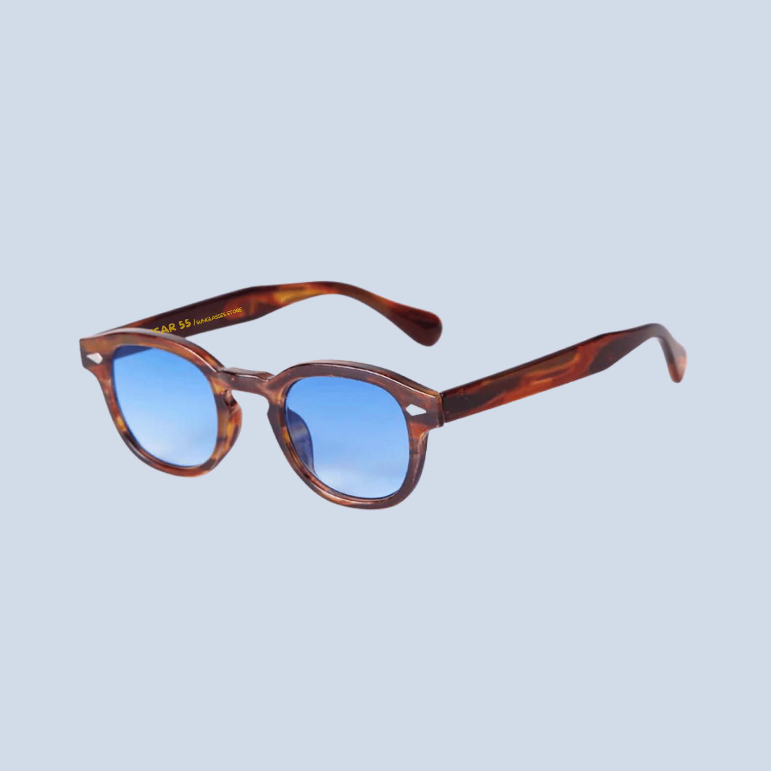 Lunettes de soleil tendance - verres teintés - protection UV - style old money
