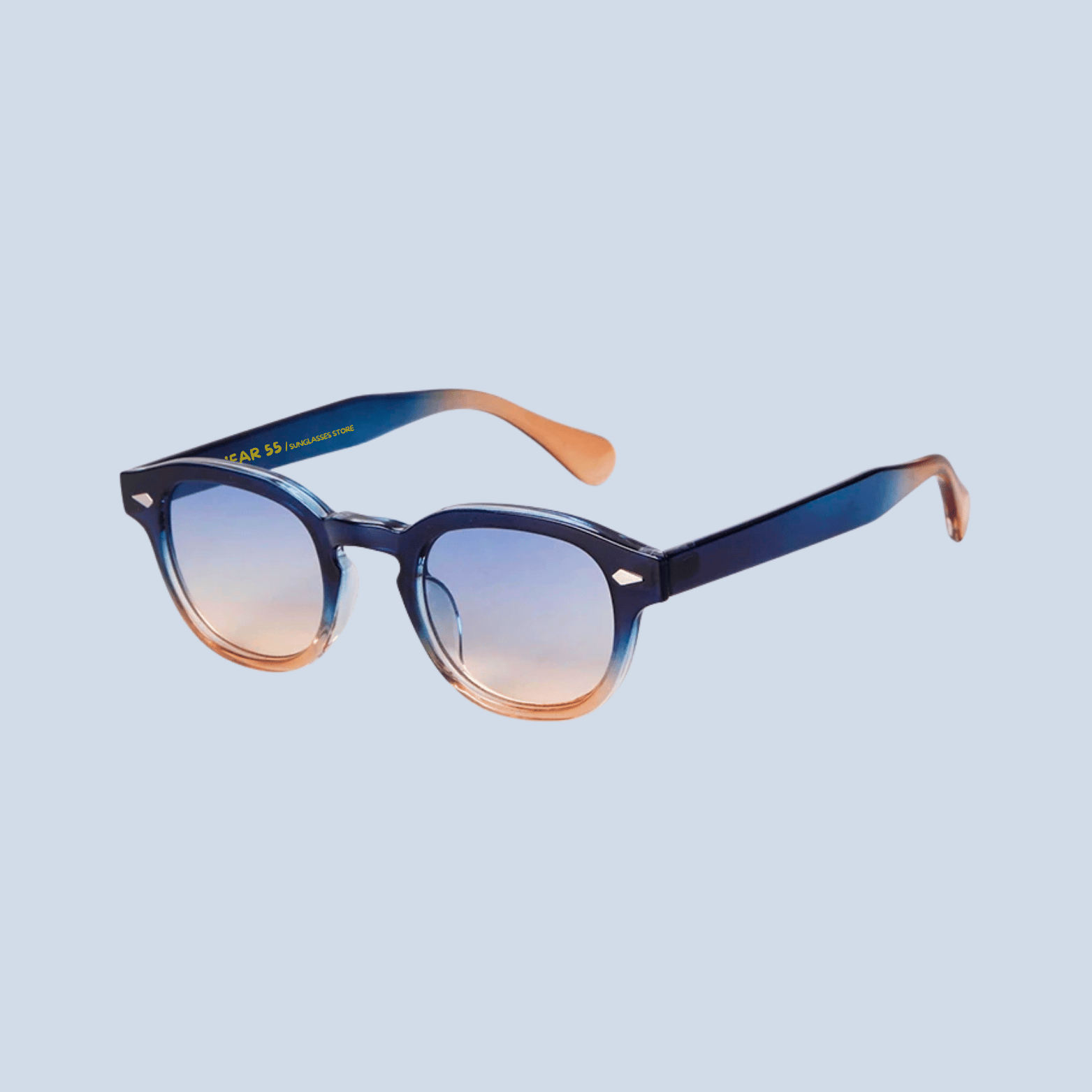 Lunettes de soleil tendance - verres teintés - protection UV - style old money