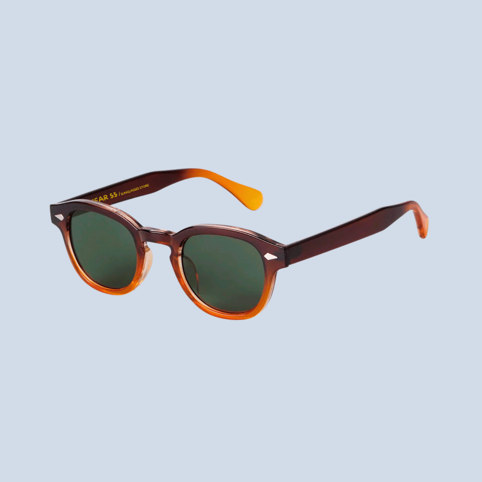 Lunettes de soleil tendance - verres teintés - protection UV - style old money