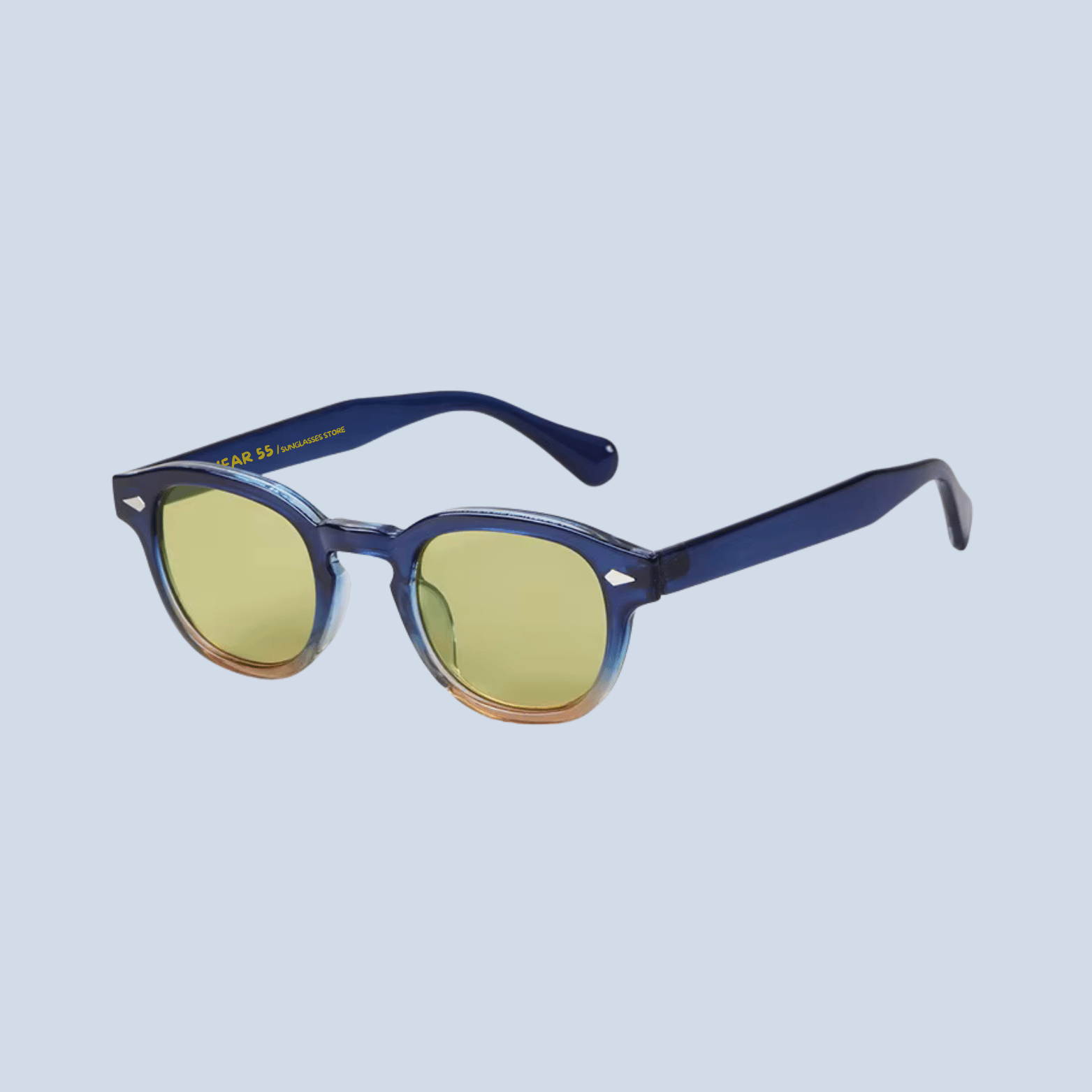 Lunettes de soleil tendance - verres teintés - protection UV - style old money