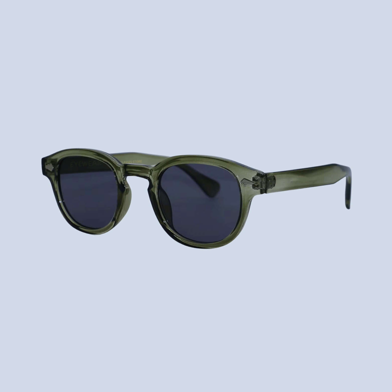 Lunettes de soleil tendance - verres teintés - protection UV - style old money
