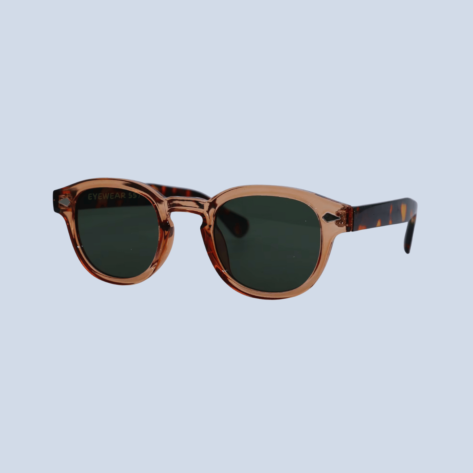 Lunettes de soleil tendance - verres teintés - protection UV - style old money