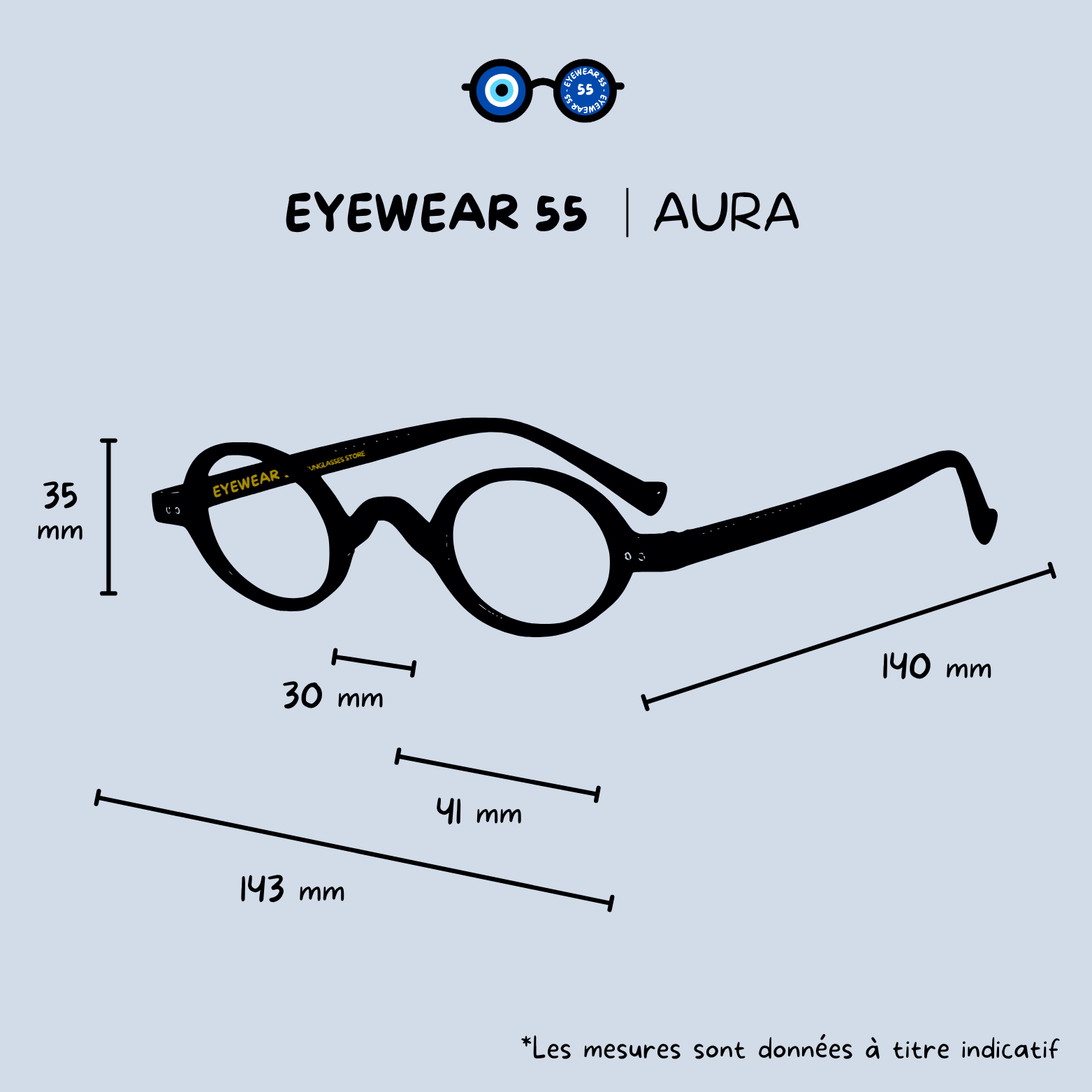 Lunettes de soleil tendance - verres teintés - protection UV - style old money