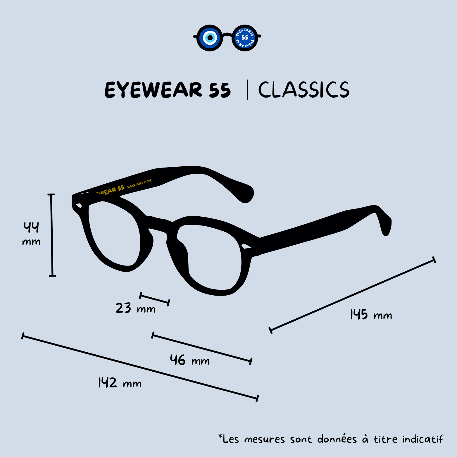 Lunettes de soleil tendance - verres teintés - protection UV - style old money